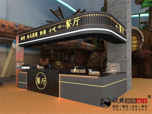 中宁滨河新区餐厅改造设计方案鉴赏|中宁餐厅设计装修公司推荐
