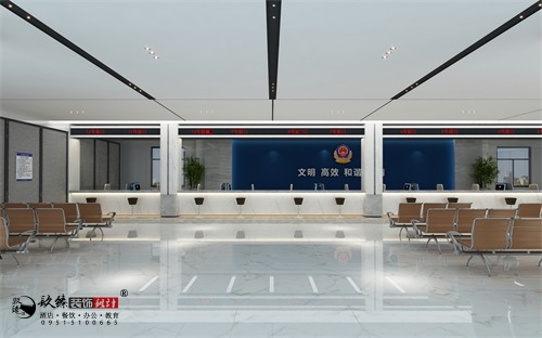 中宁交通警察局办公楼设计方案鉴赏|中宁办公楼设计装修公司推荐